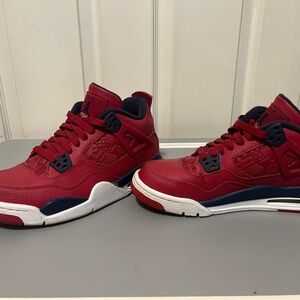 Jordan Kids Sneakers Red and Navy